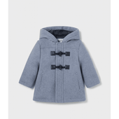Mayoral Baby Boy Sky Blue Duffle Coat